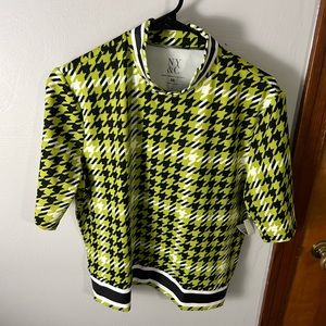 New York & Company Cropped Shirt